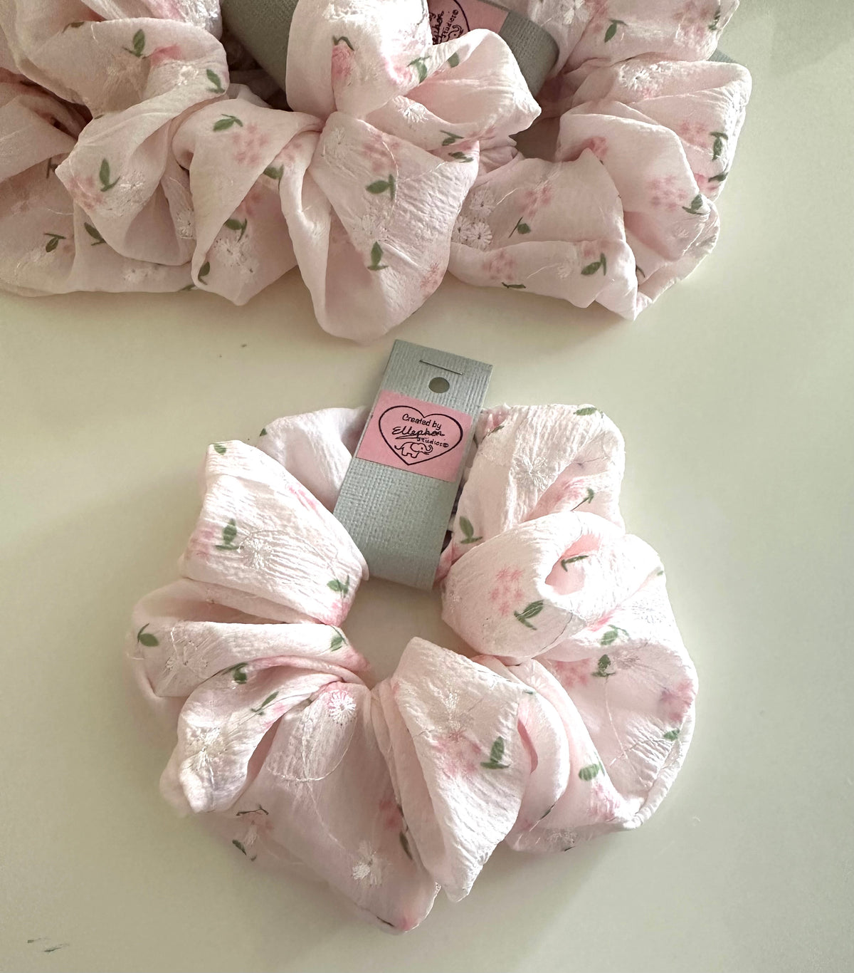Blossom Hair Scrunchie