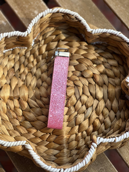 Pink Glitter Wristlets