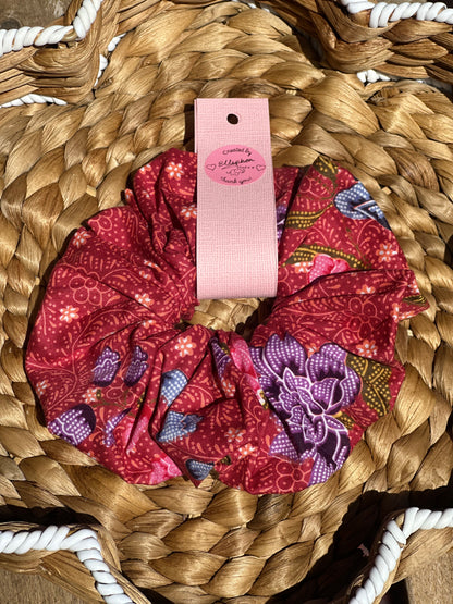 Merah Batik Hair Scrunchie