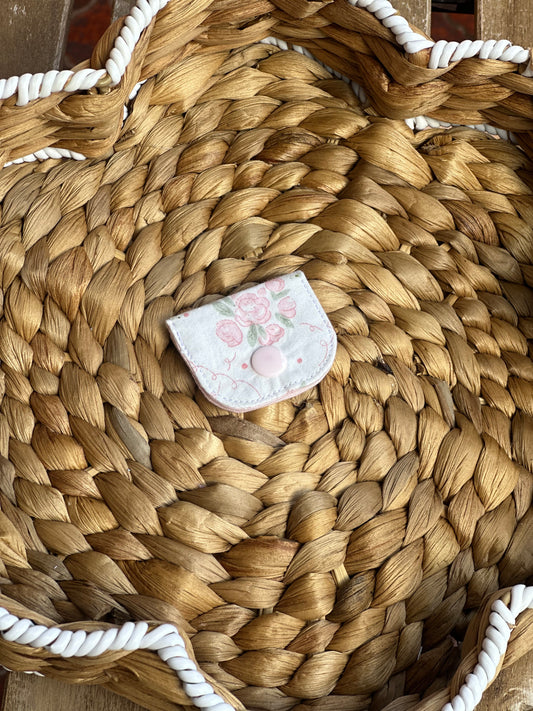 Pink Floral Cable Wrap