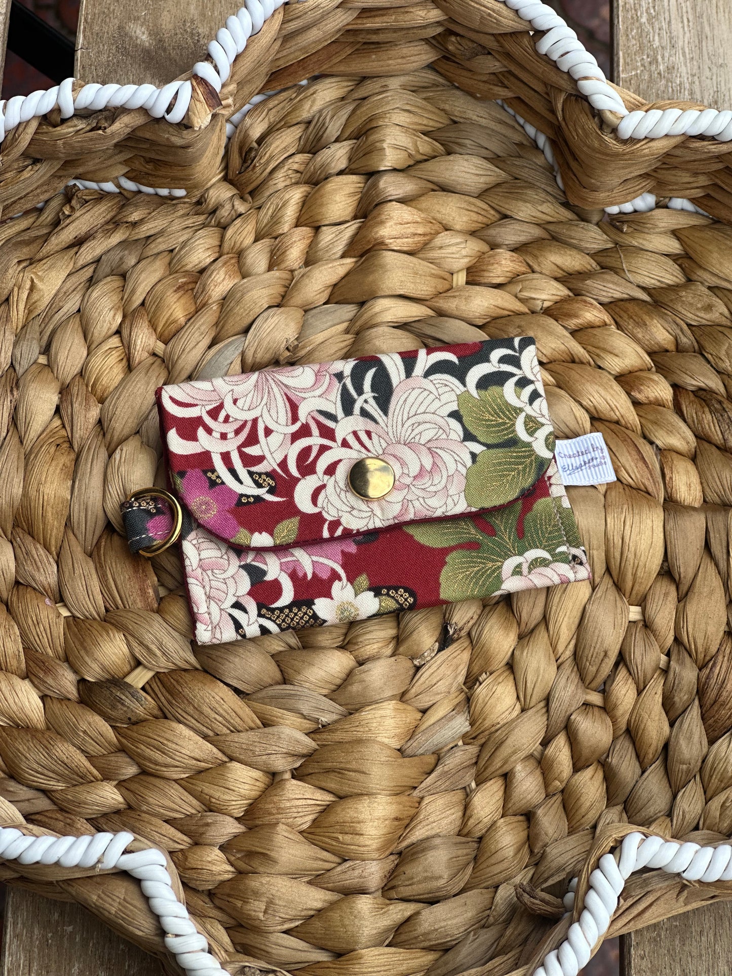 Red Kimono Card Case