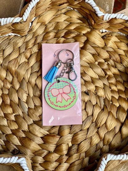 木製キーホルダー
