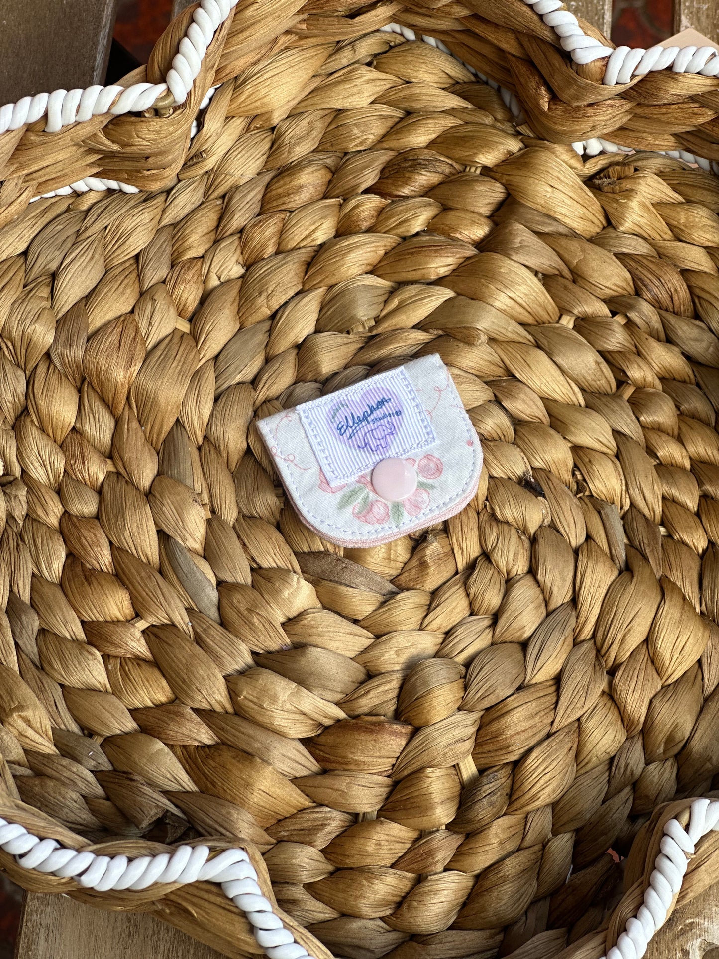 Pink Floral Cable Wrap