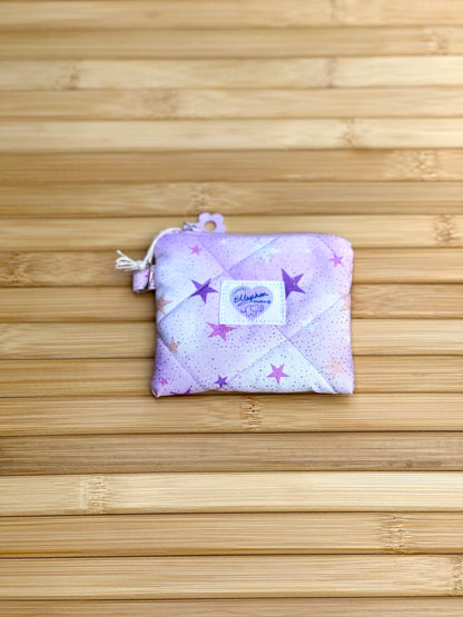 Twinkle Stars Mini Zipper Purse