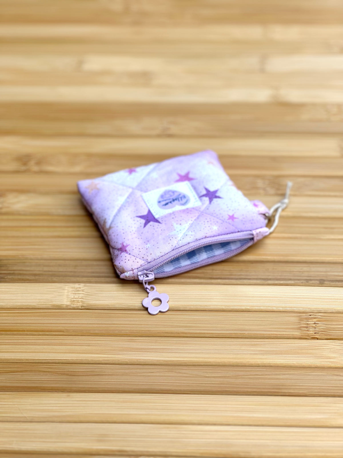 Twinkle Stars Mini Zipper Purse