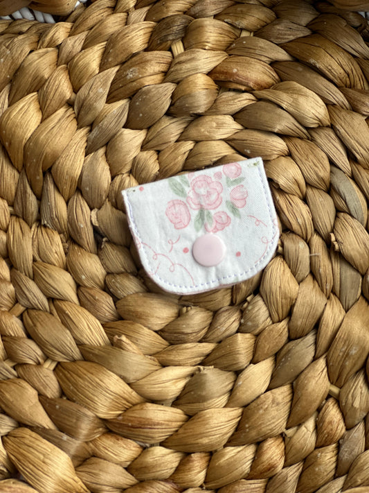 Pink Floral Cable Wrap