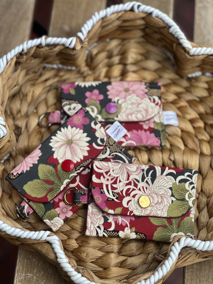 Red Kimono Card Case