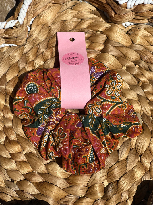 Ellephon Studios Hutan Bumi Batik Hair Scrunchie