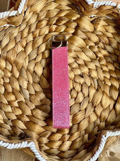 Pink Glitter Wristlets