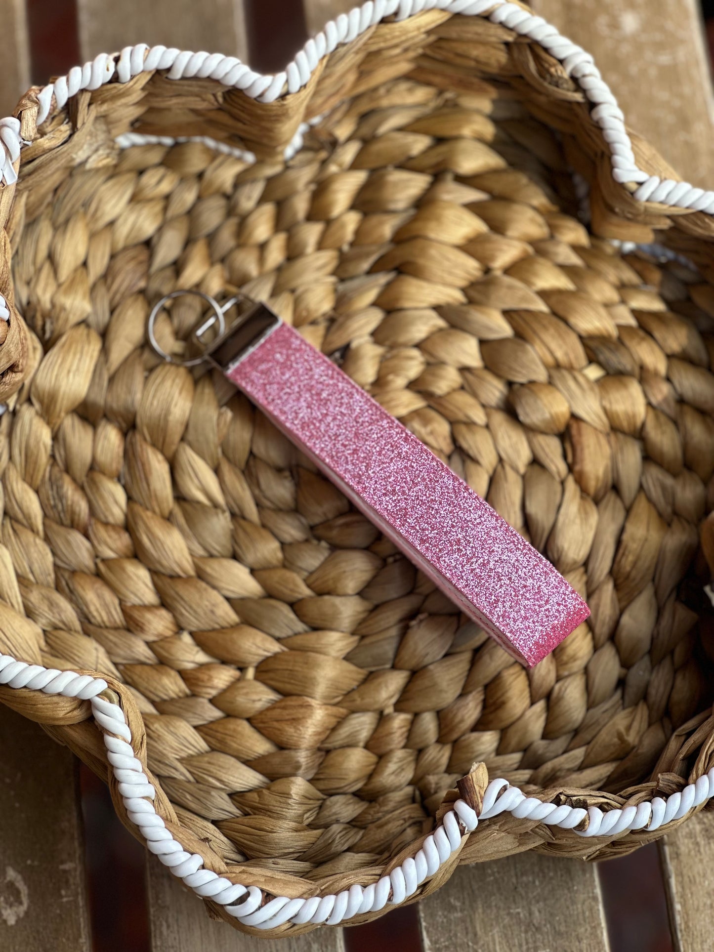 Pink Glitter Wristlets