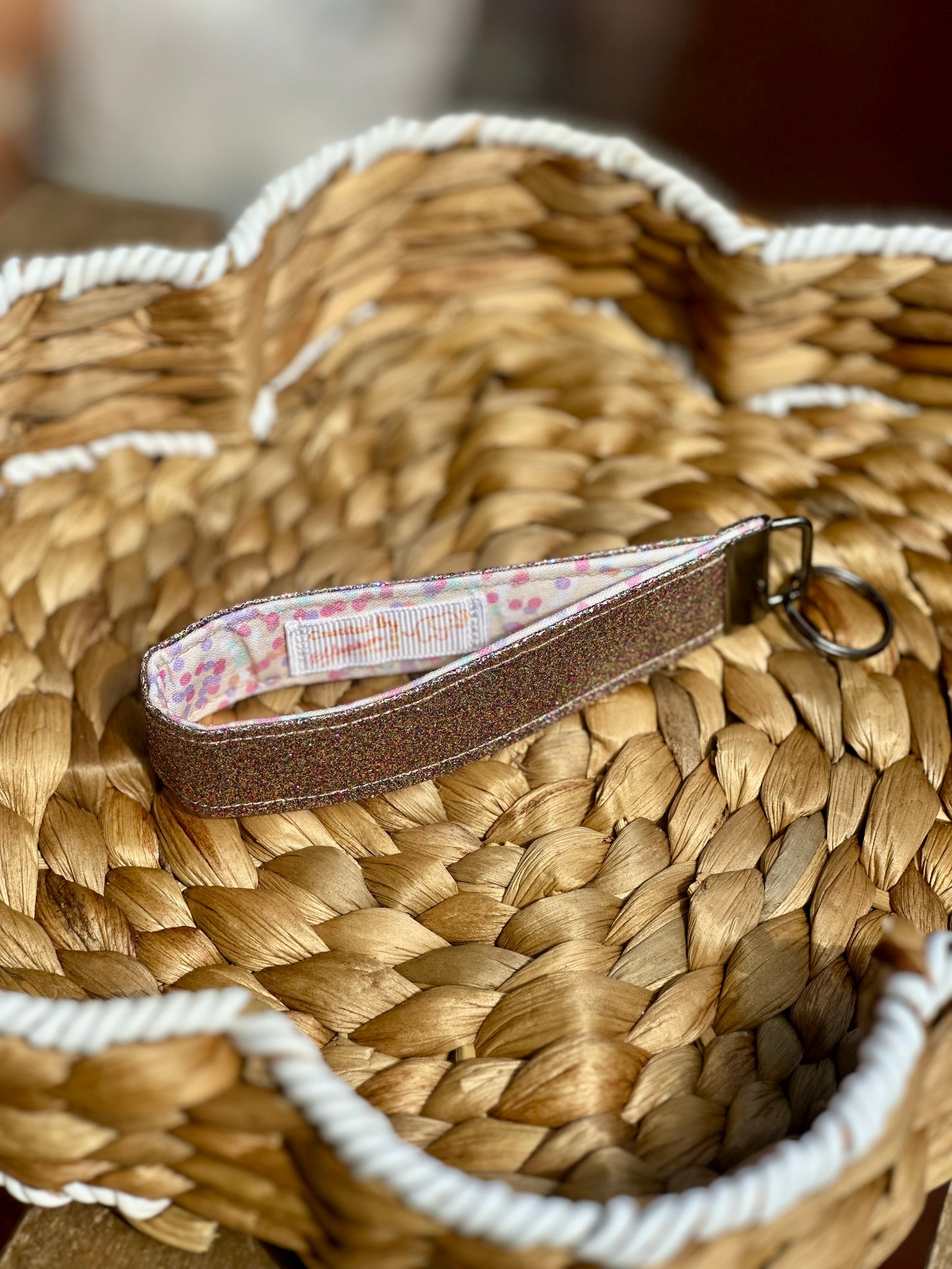 Disco Glitter Wristlet