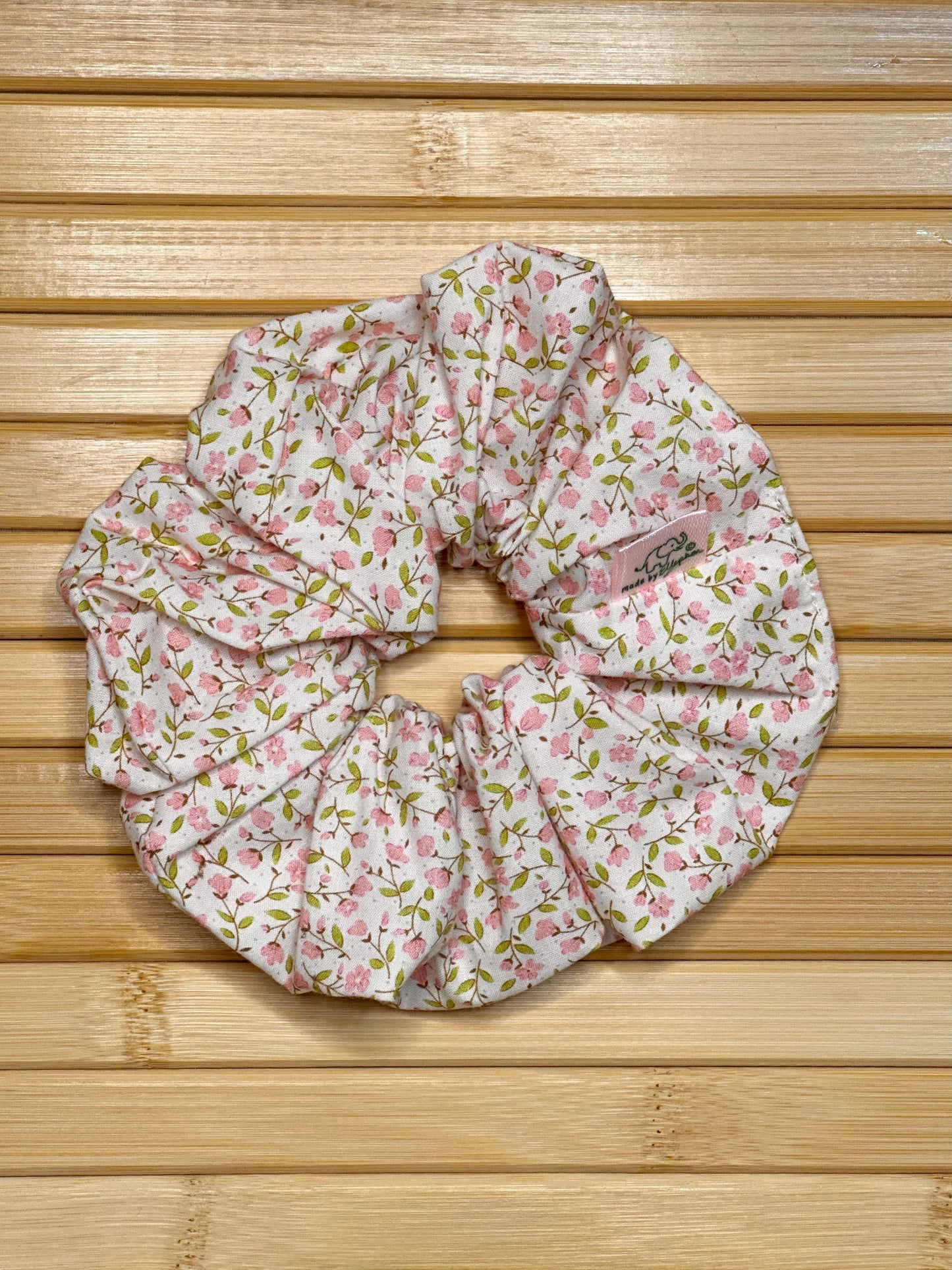 Pretty Spring Hair Scrunchie