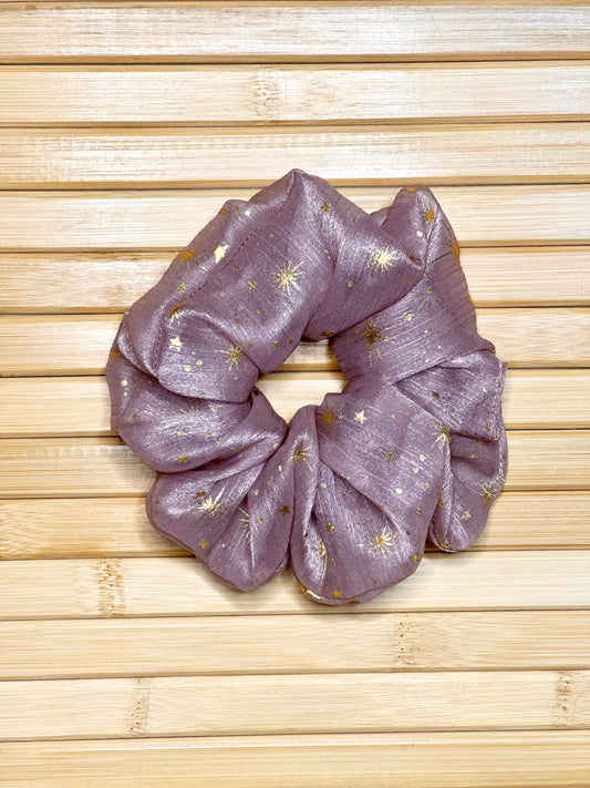 Shiny Stars Hair Scrunchie
