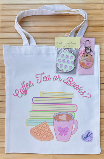 Coffee Tea or Books Bundle