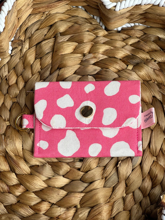 Ellephon studios Moo moo gold card case