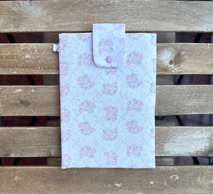 Ellephon studios pink pink  flora Booksleeve 