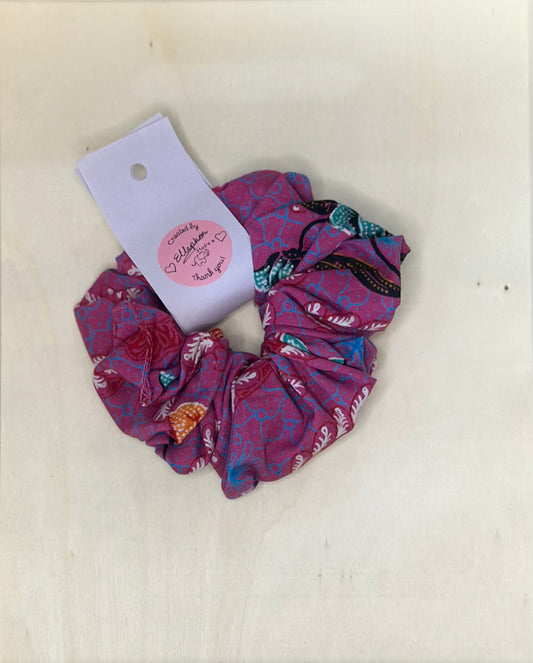 Bandung Batik Hair Scrunchie